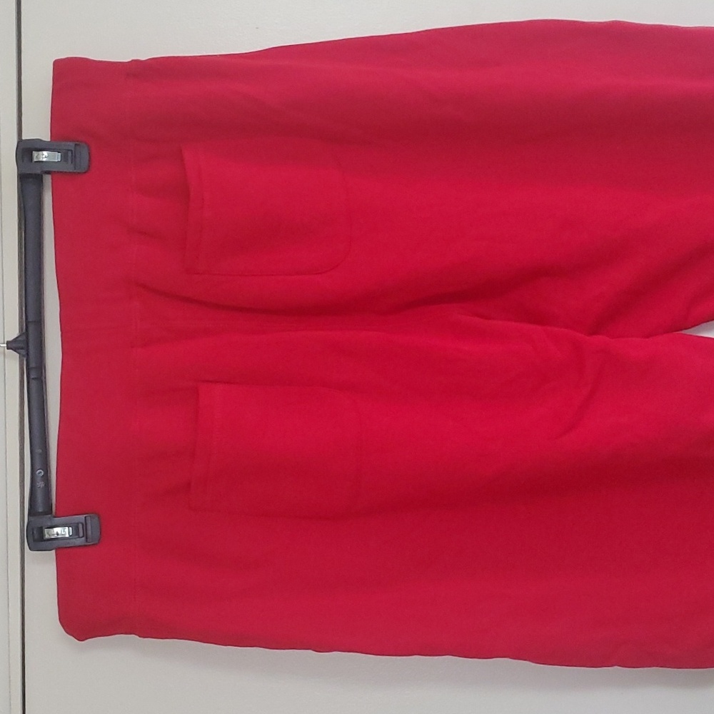 Fashion Nova Red Relaxed Fit Jogger Sweatpants, 2x - Picture 6 of 8